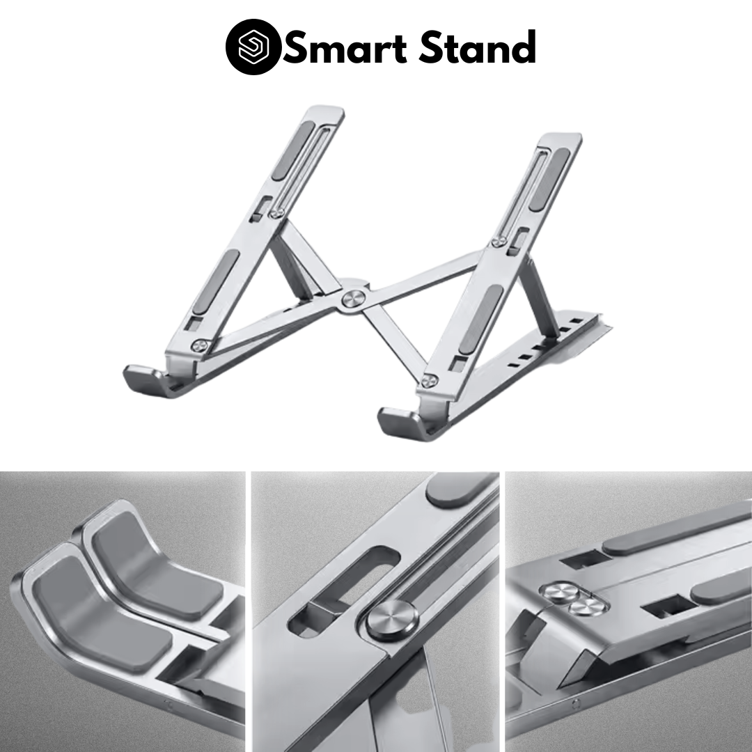 Smart Stand™ Ajustable Aluminum Laptop Stand